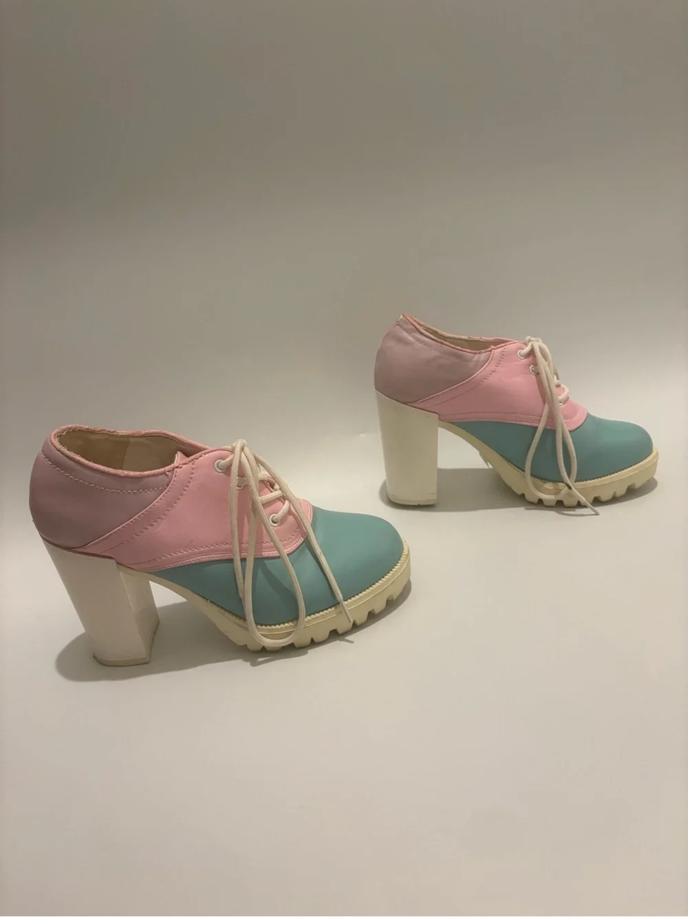 Hot Topic Pastel Platform Oxford Heels- Womens 6